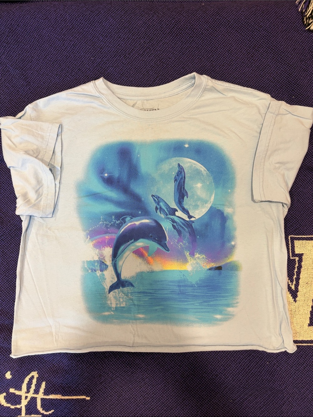 Summer dolphin crop top